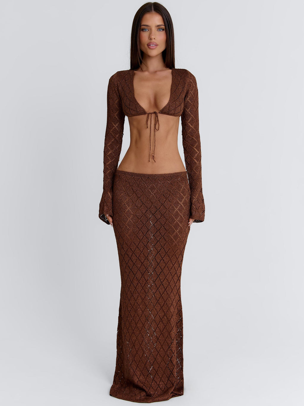 Siera Crop Top Bronze