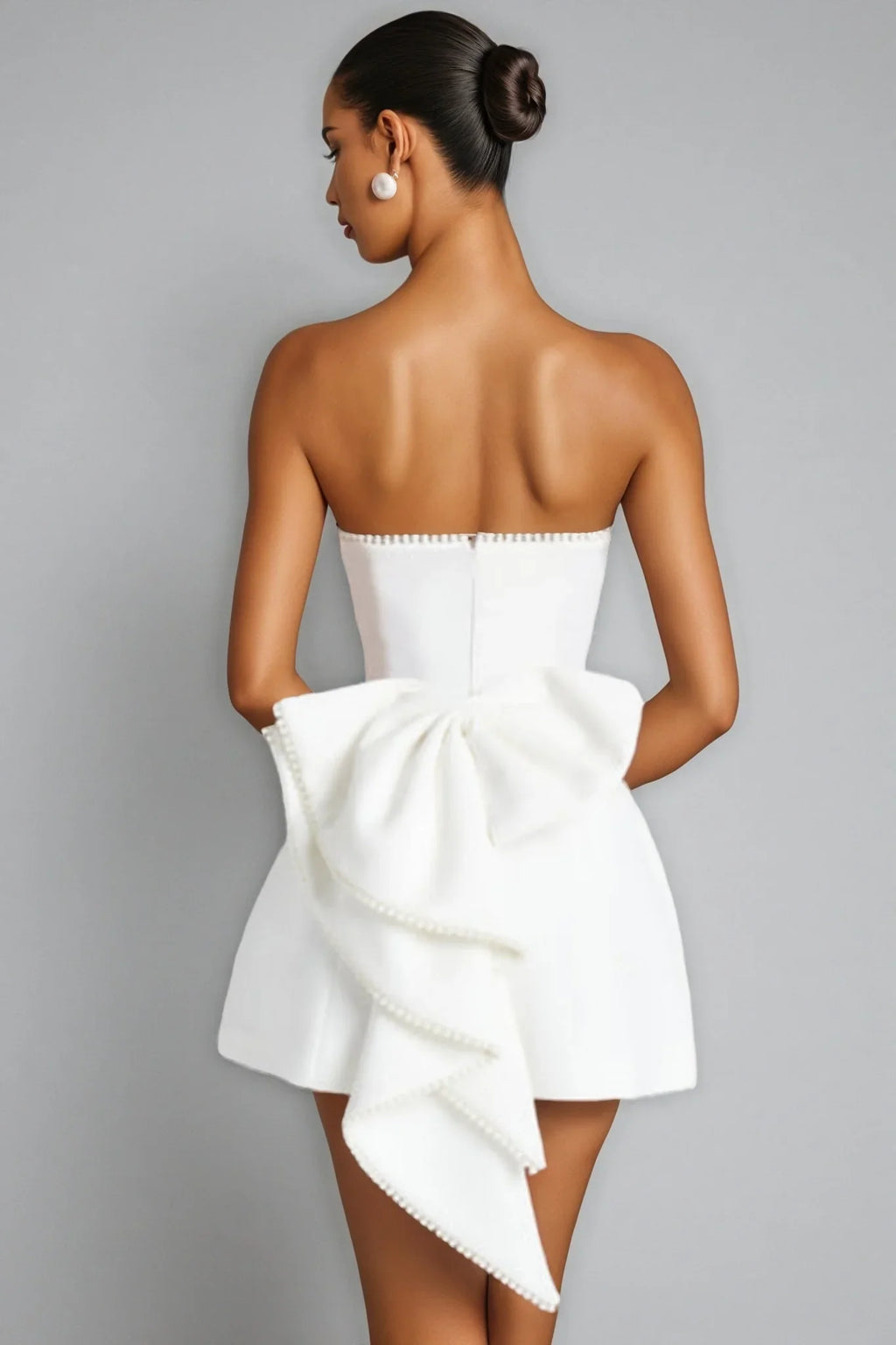 Raymos Backless Butterfly Mini Dress