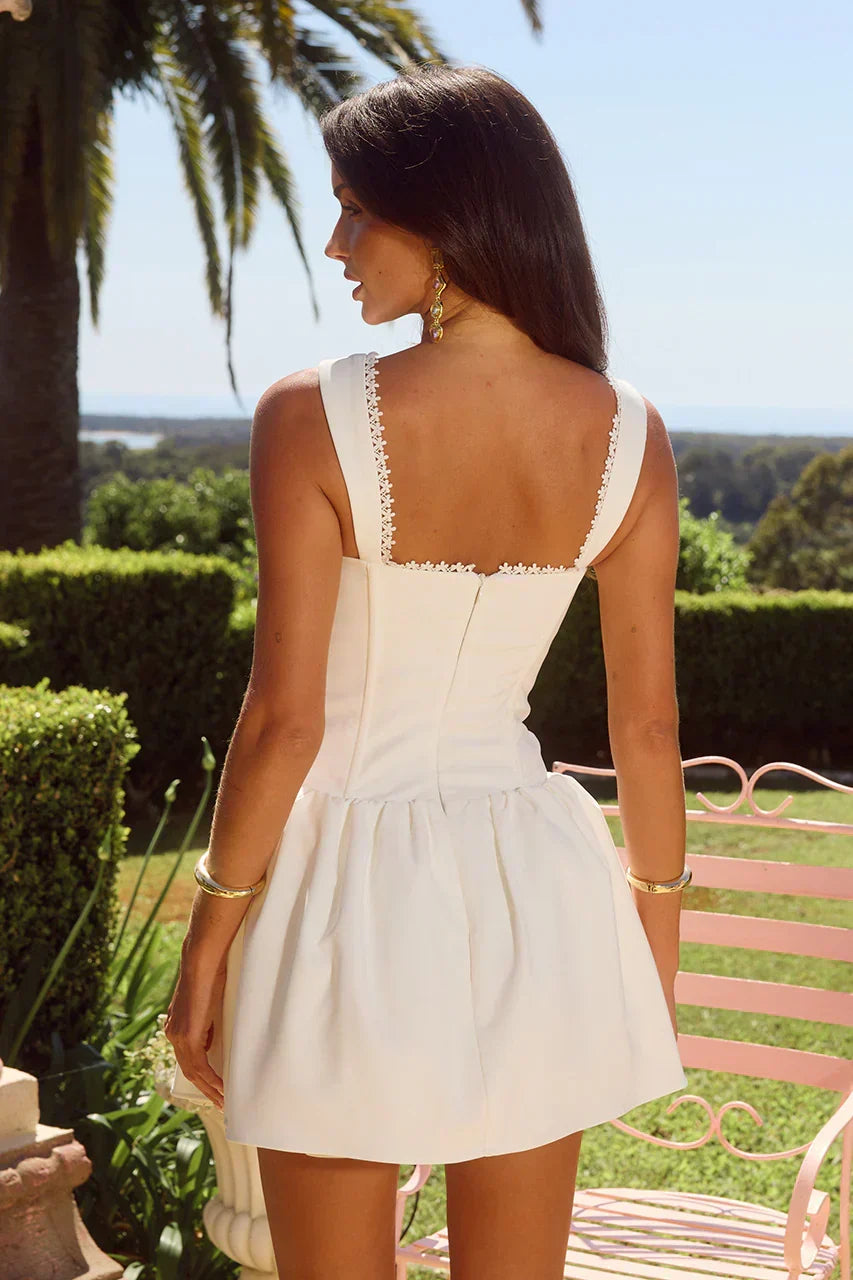 SARLEEN MINIKLEID – WEISS