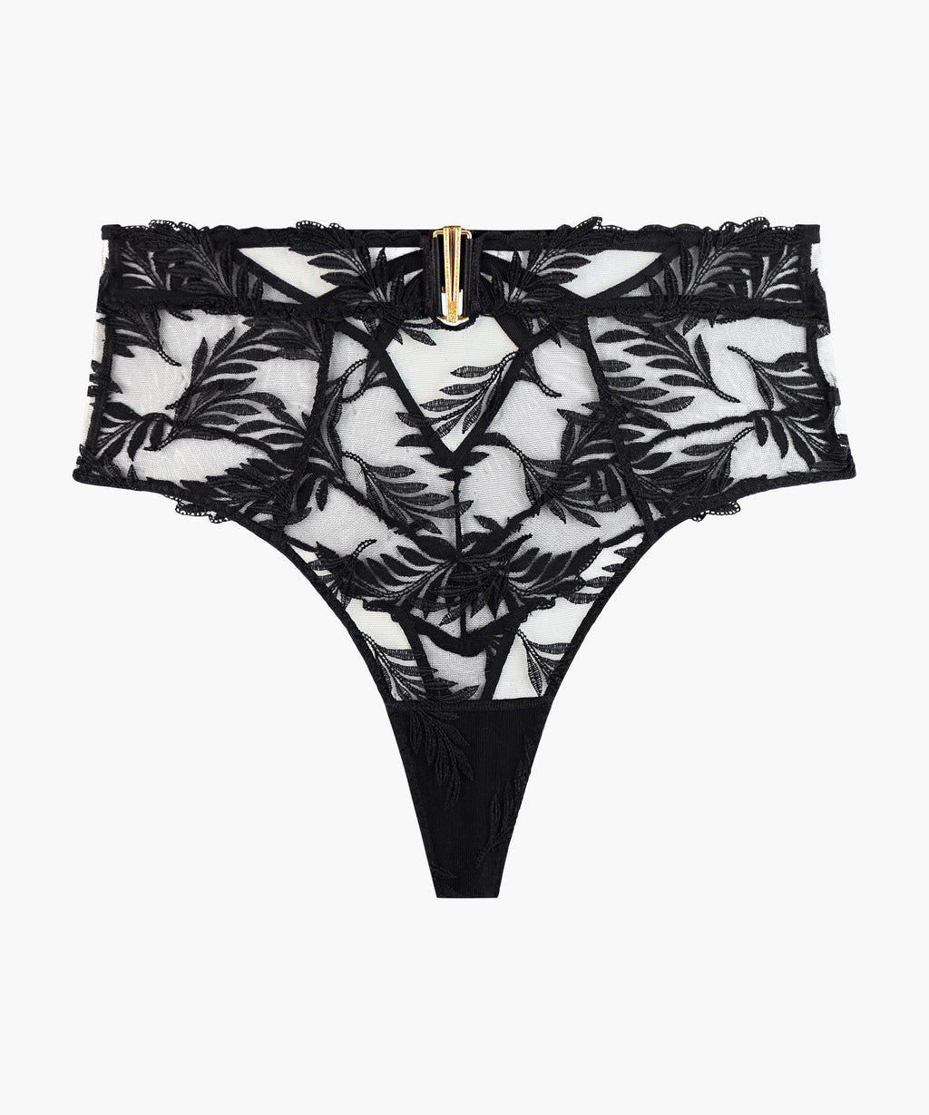 Queen of Shadow Culotte taille haute Noir Absolu