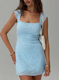Lanchester Minikleid Blau