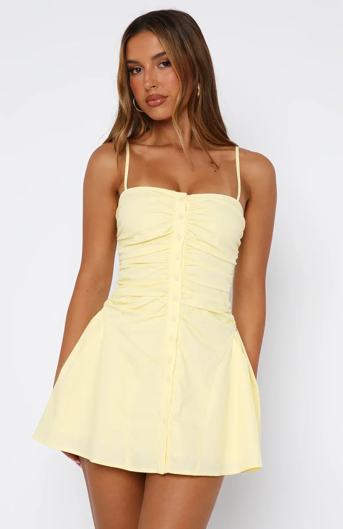 Field Day Minikleid Zitrone
