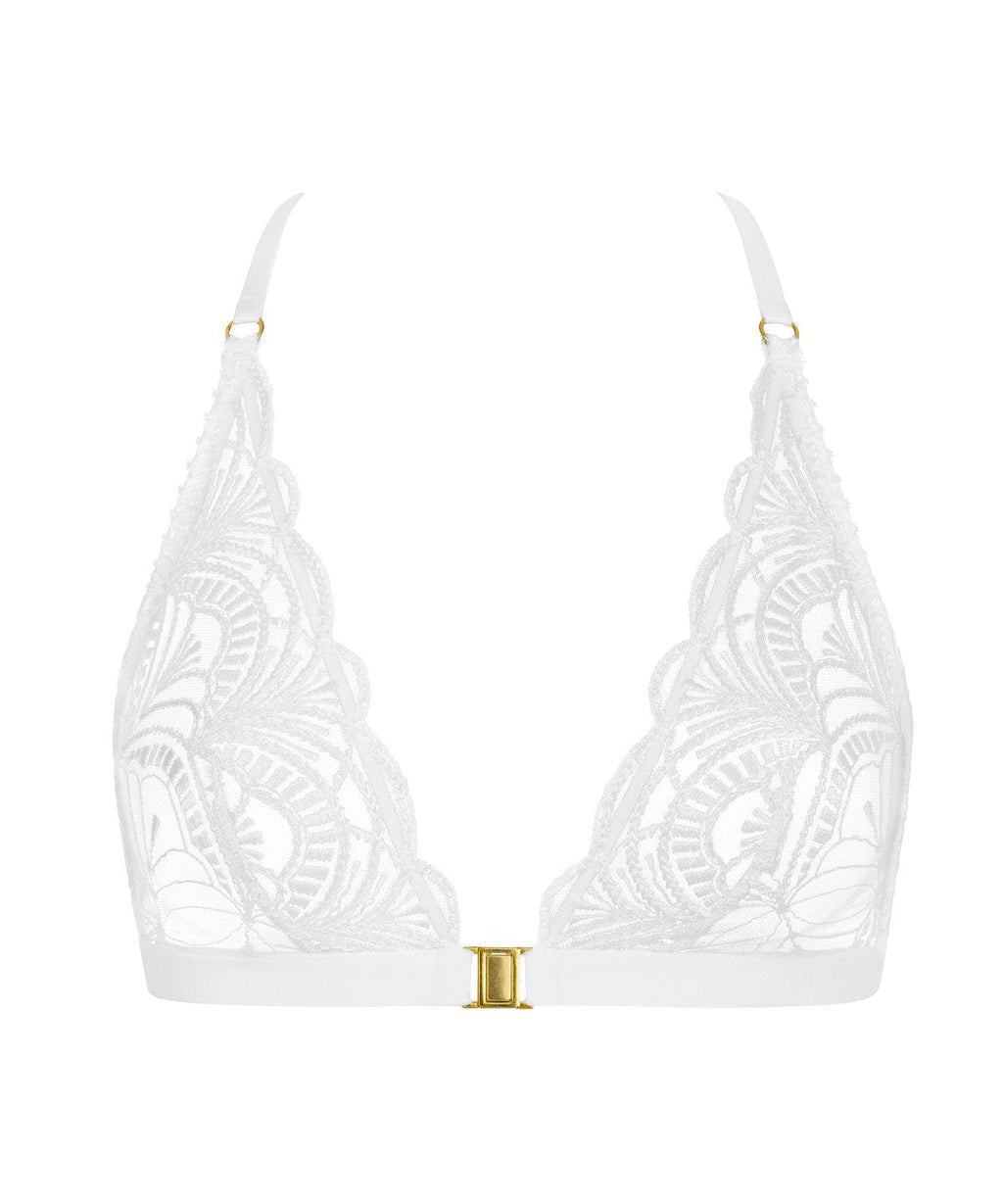Vibes Triangle Bralette Pearl BH