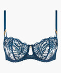 Vibes Soutien-gorge Corbeille avec armatures Dark Cyan