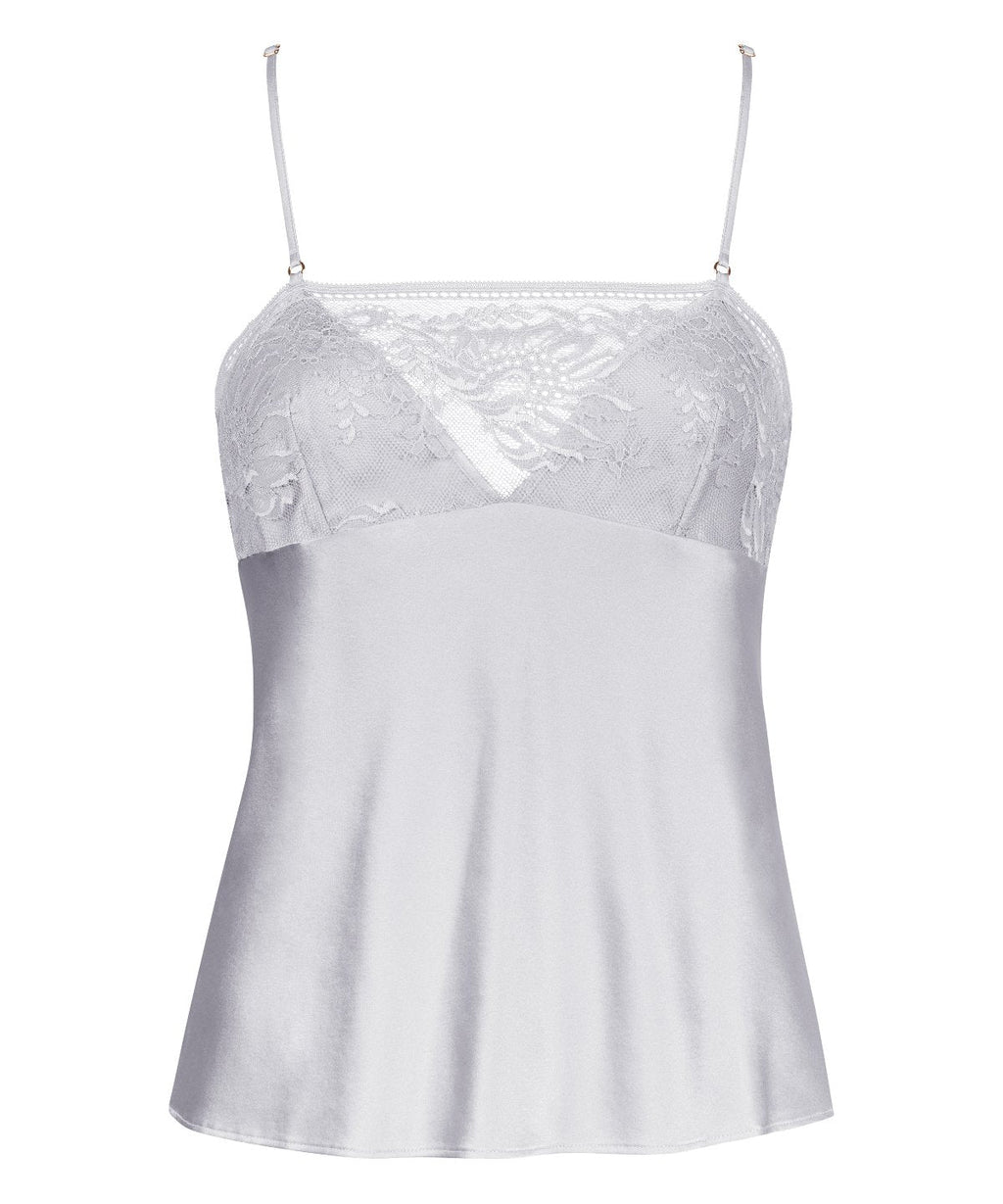 Midnight Whisper Top à fines bretelles Cosmos Silver
