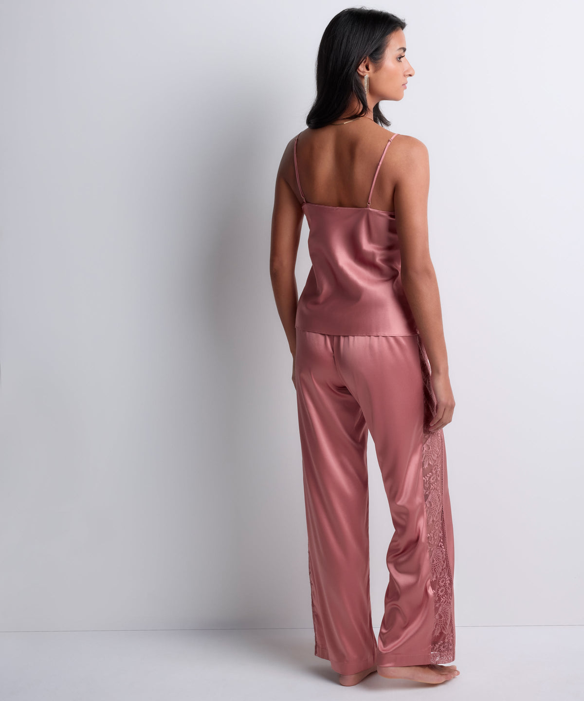 Midnight Whisper Pantalon Warm Pink