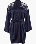 Midnight Whisper Kimono Abendblau