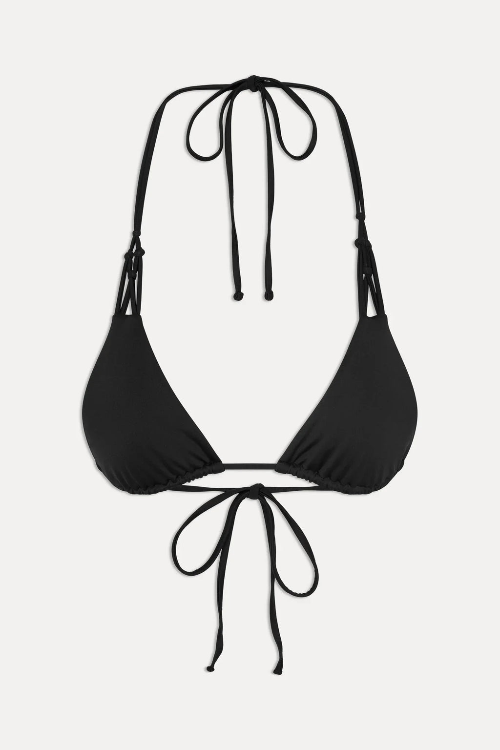 x JENNIE Encore Triangle Bikini-Oberteil – Schwarz