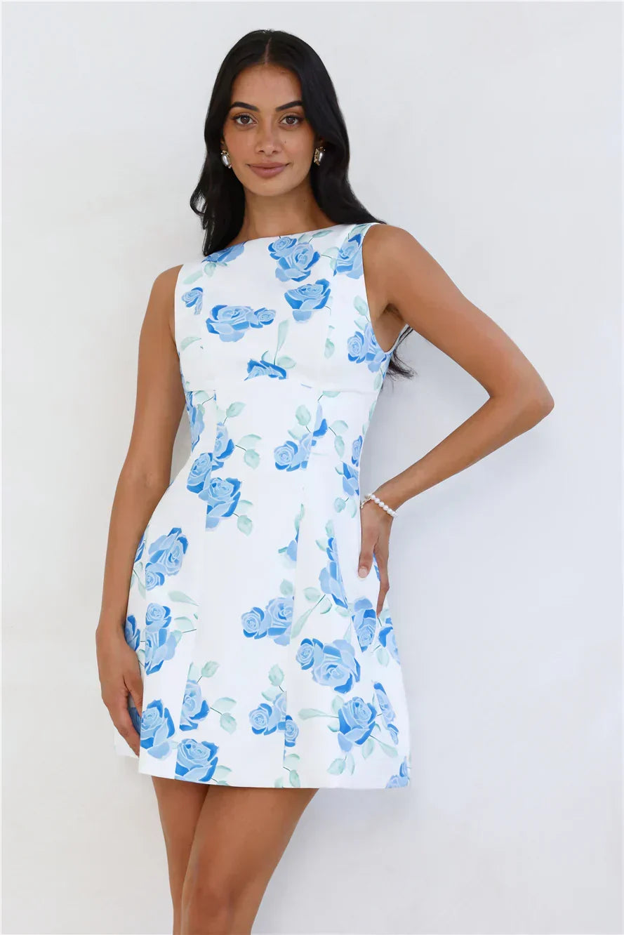 Rosy Horizon Minikleid