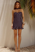 Blaine Mini Polka-Dot-Kleid