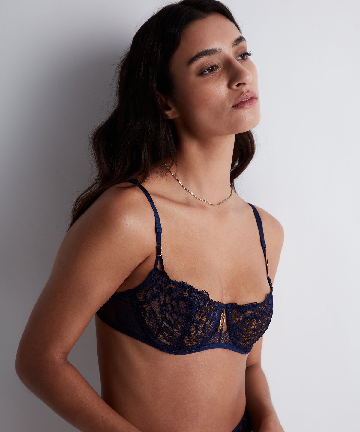 Feeling Myself Corbeille-BH mit Bügeln Astral Blue