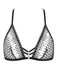 Voodoo Kiss Triangle Bralette Millenium Black