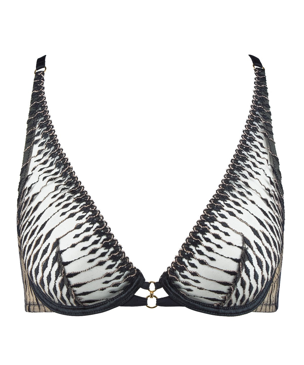 Voodoo Kiss Soutien-gorge Triangle avec armatures Millenium Black