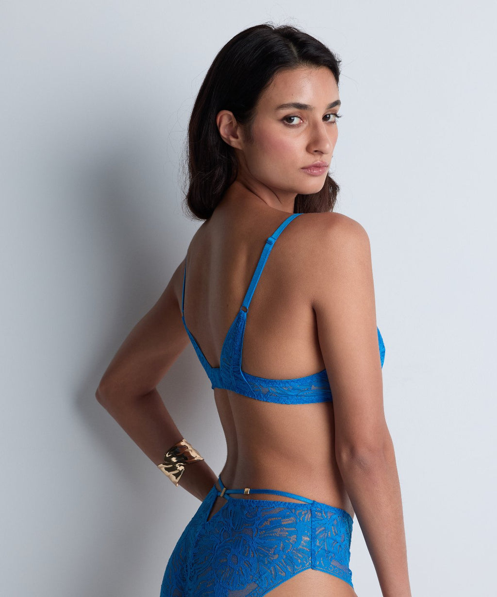 Love Soul Culotte High Waist Azur