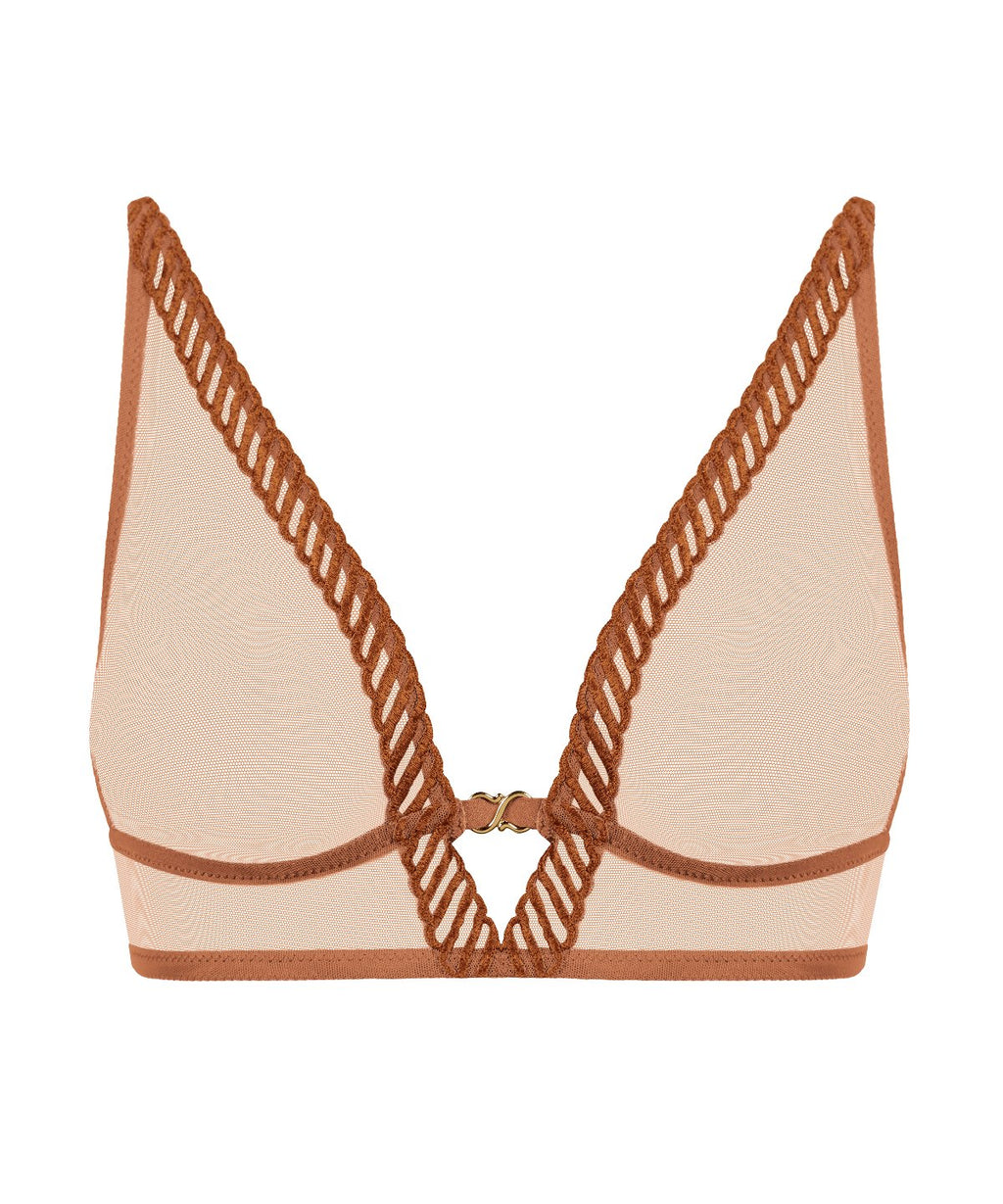 Sheer Emotion Soutien-gorge Triangle Honey