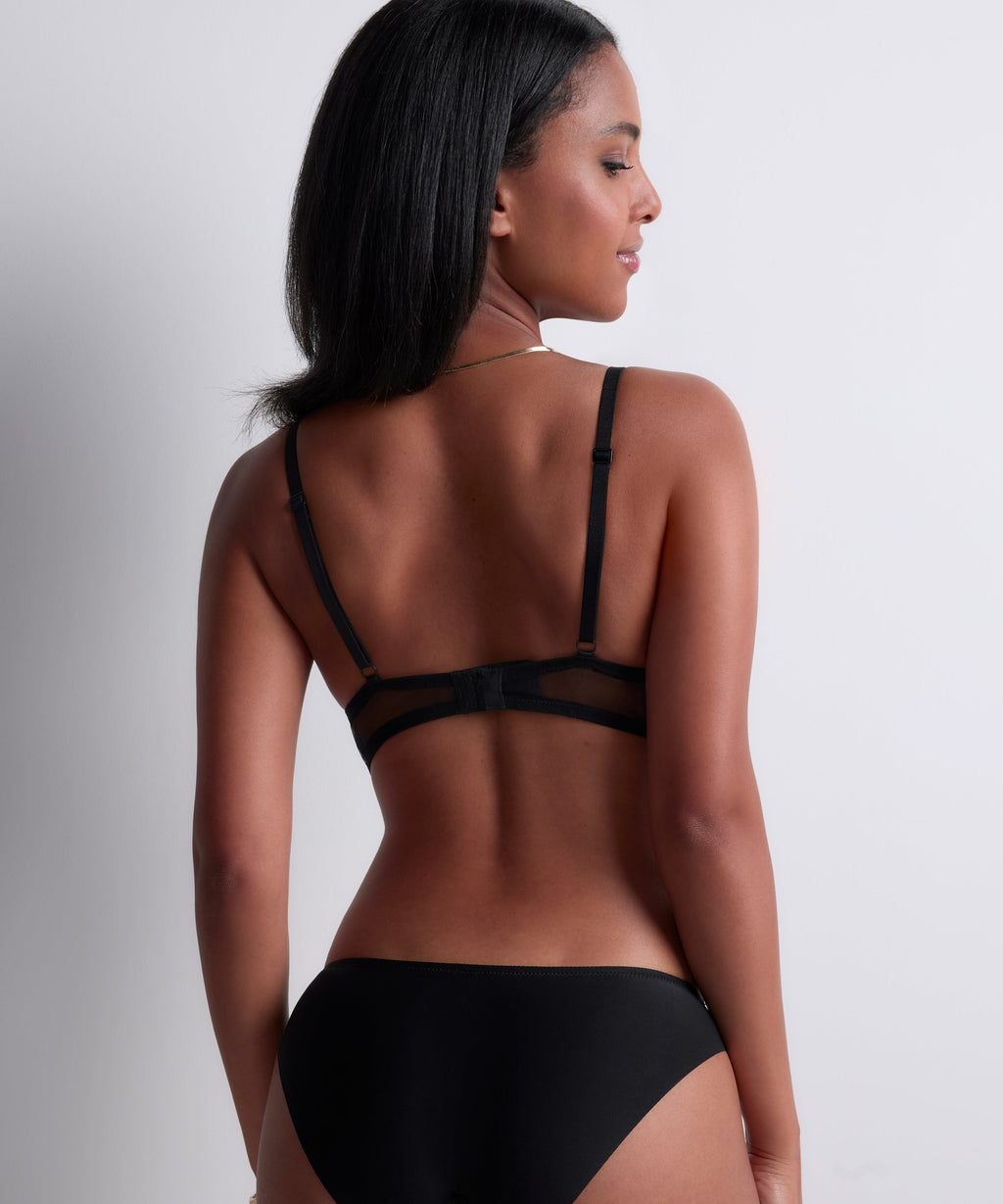 Sheer Emotion Culotte Brésilienne Black