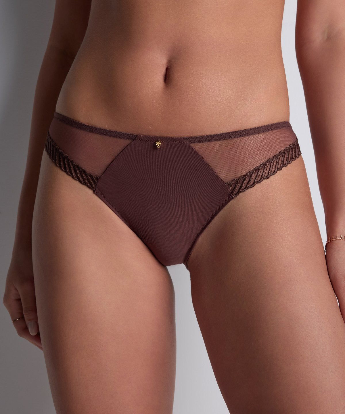 Sheer Emotion Culotte Brésilienne Sepia