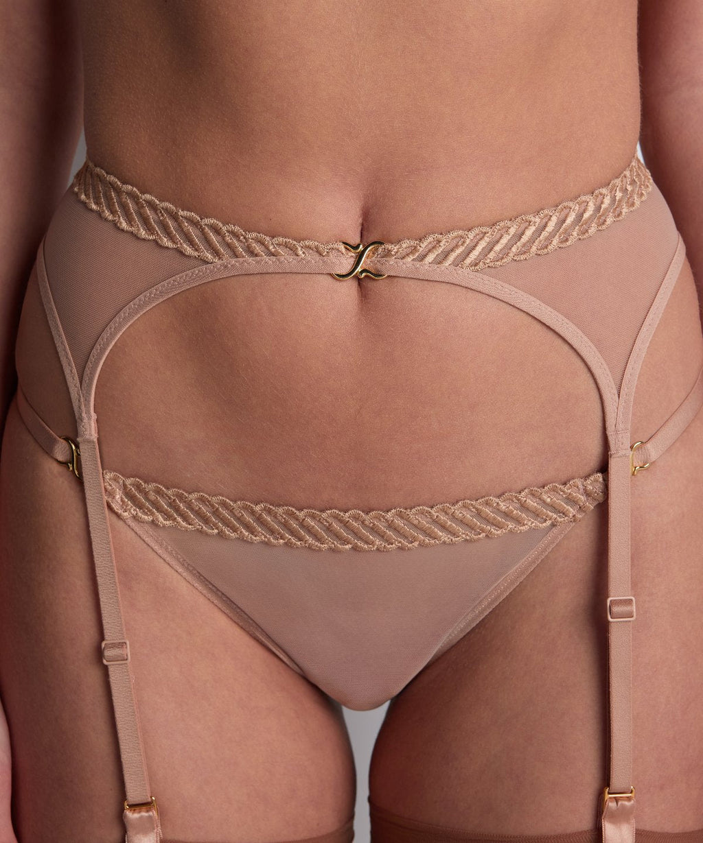 Sheer Emotion Strapsgürtel Sand