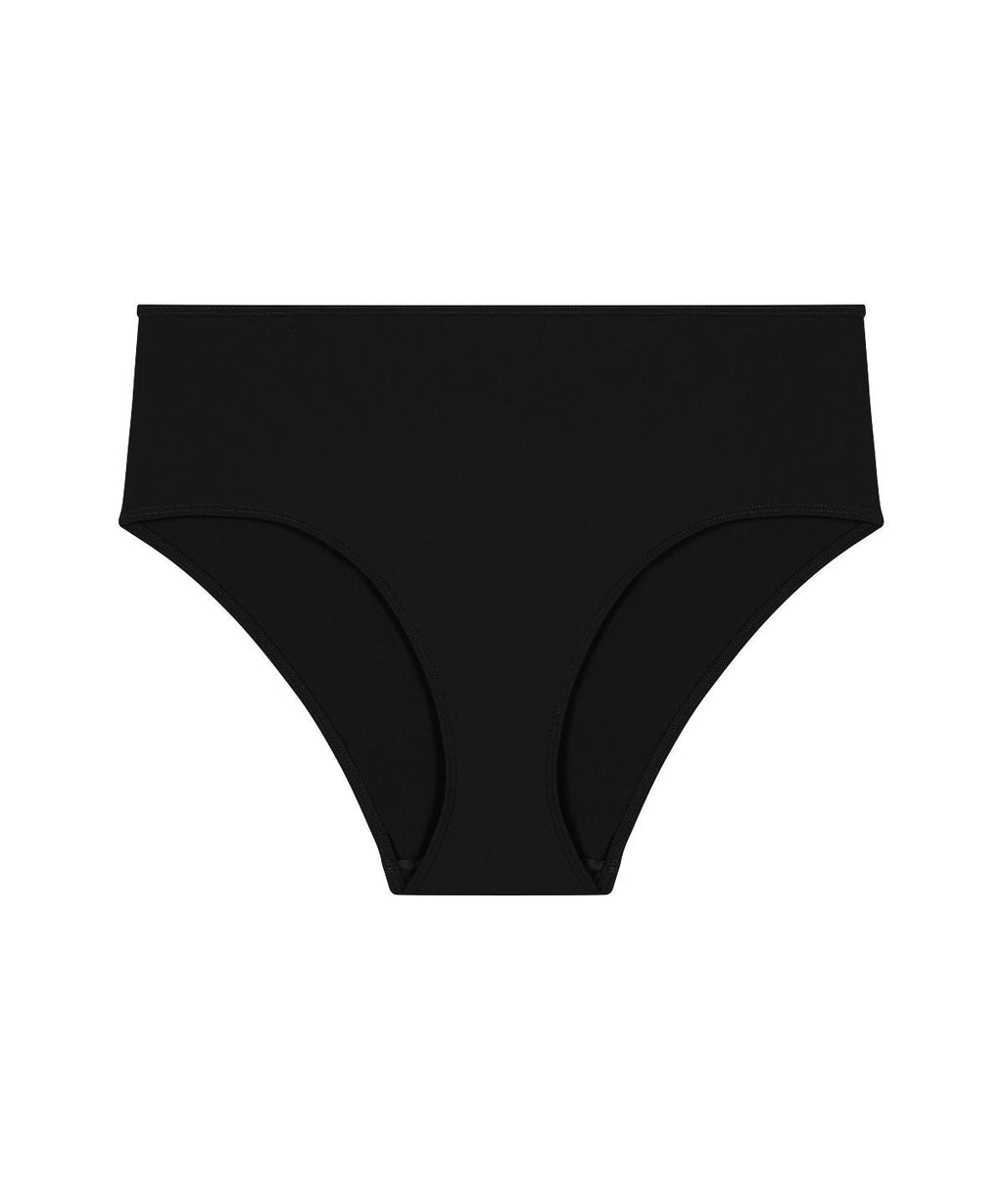 Sparkling Treasure Bas de maillot de bain taille haute Black