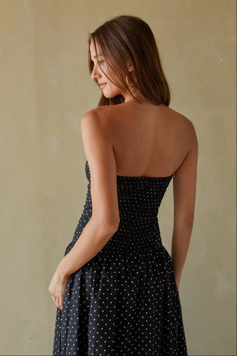 Joey Polka Dot Midikleid