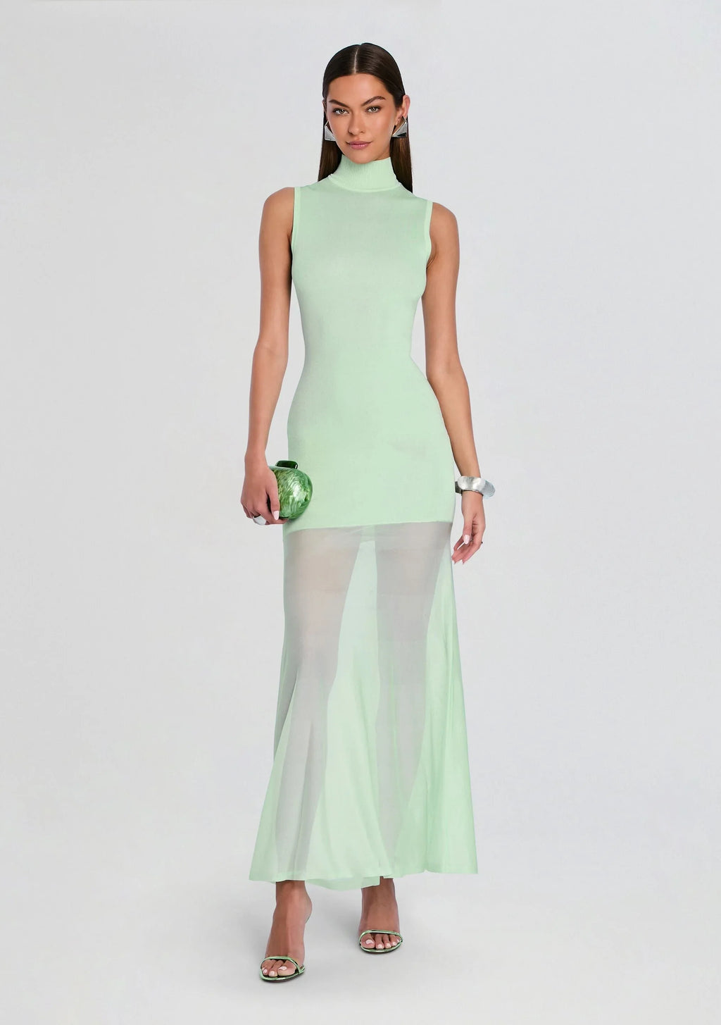 Amine Knit Maxi Dress