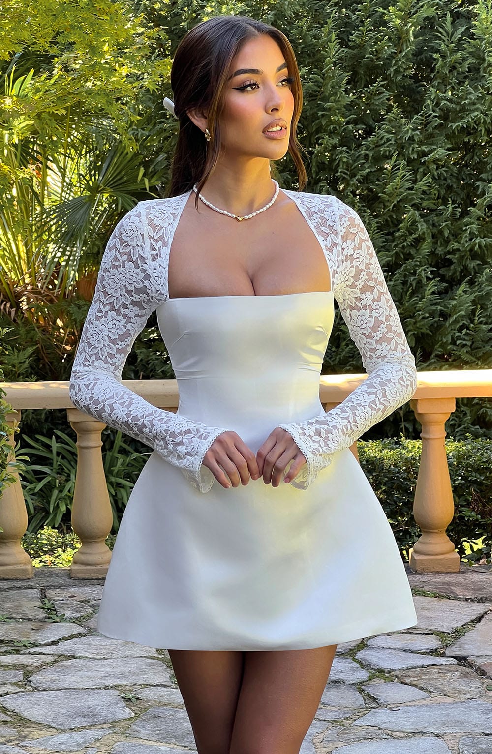 Minikleid Sadie - Elfenbein