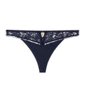 Satin Memories Tanga Deep Sea