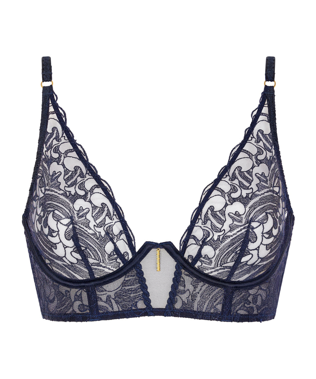 Satin-Memories-Bustier Tiefsee