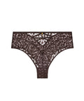 Crazy in Love Culotte taille haute Satin Brown
