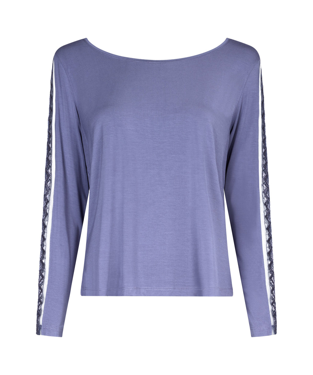 Süße Obsession Langarmshirt Denim
