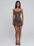 Rodeo Mini Skirt Chocolate