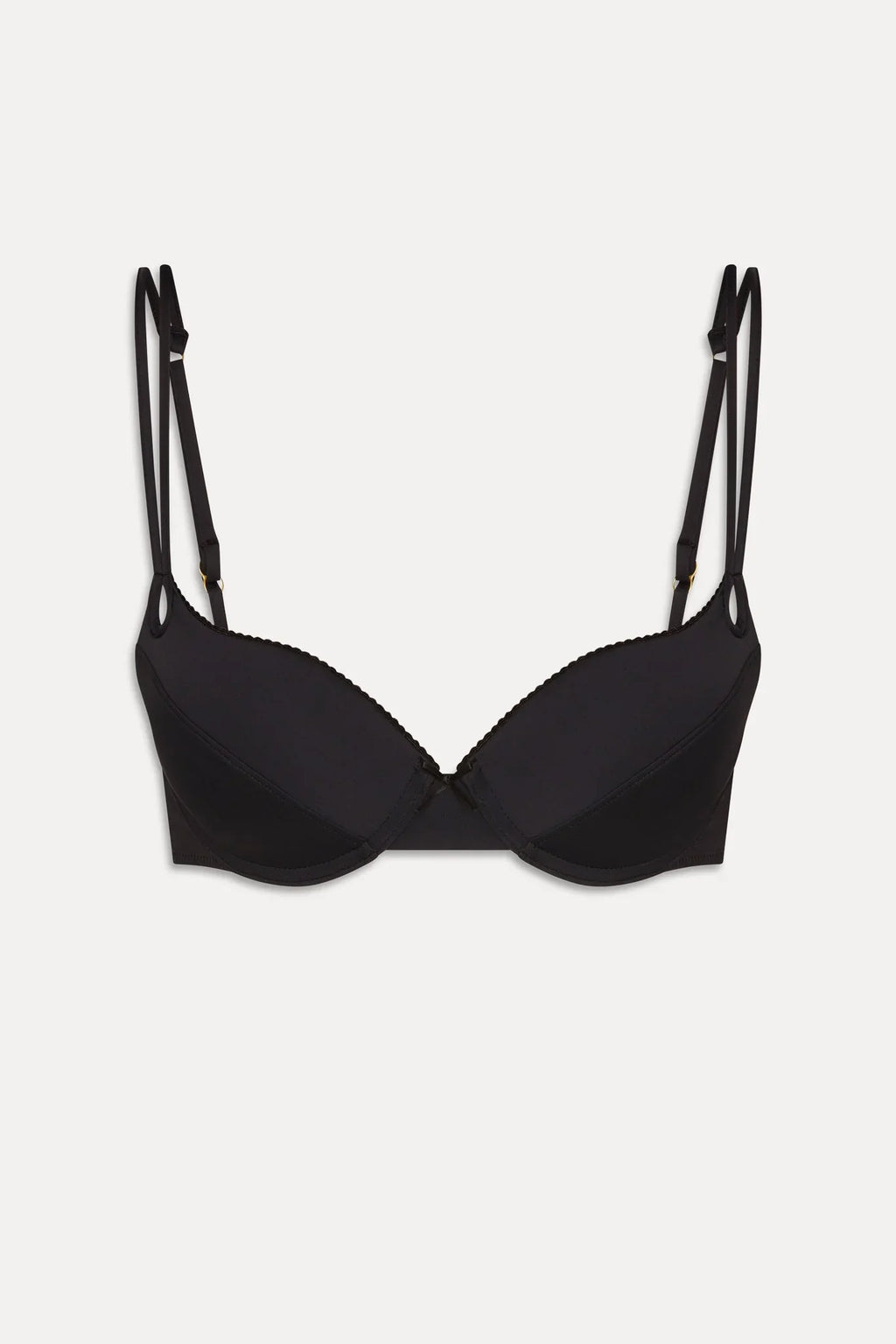 Cherish Push Up Bikini Top - Black