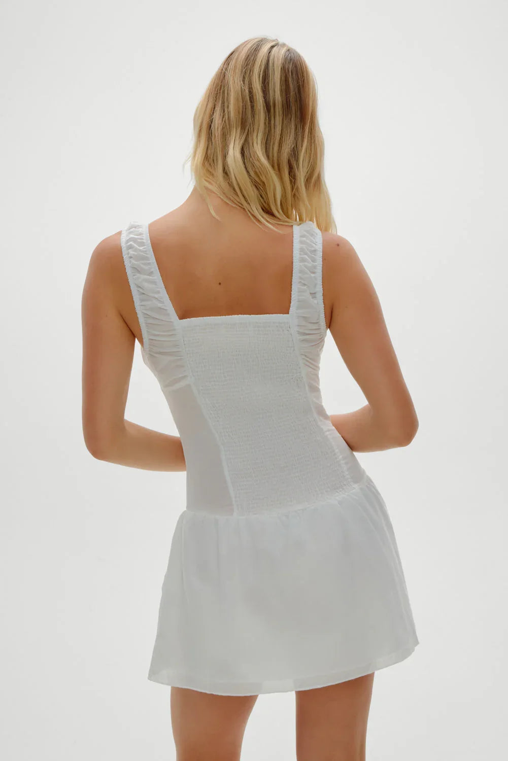 Christa Ruffle Minikleid - Sunrose