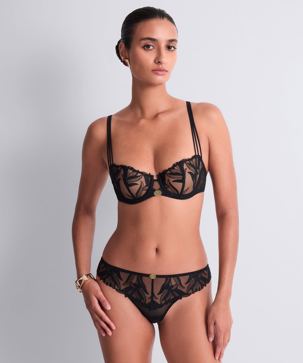 Sweet Euphoria Soutien-gorge Corbeille avec armatures Black