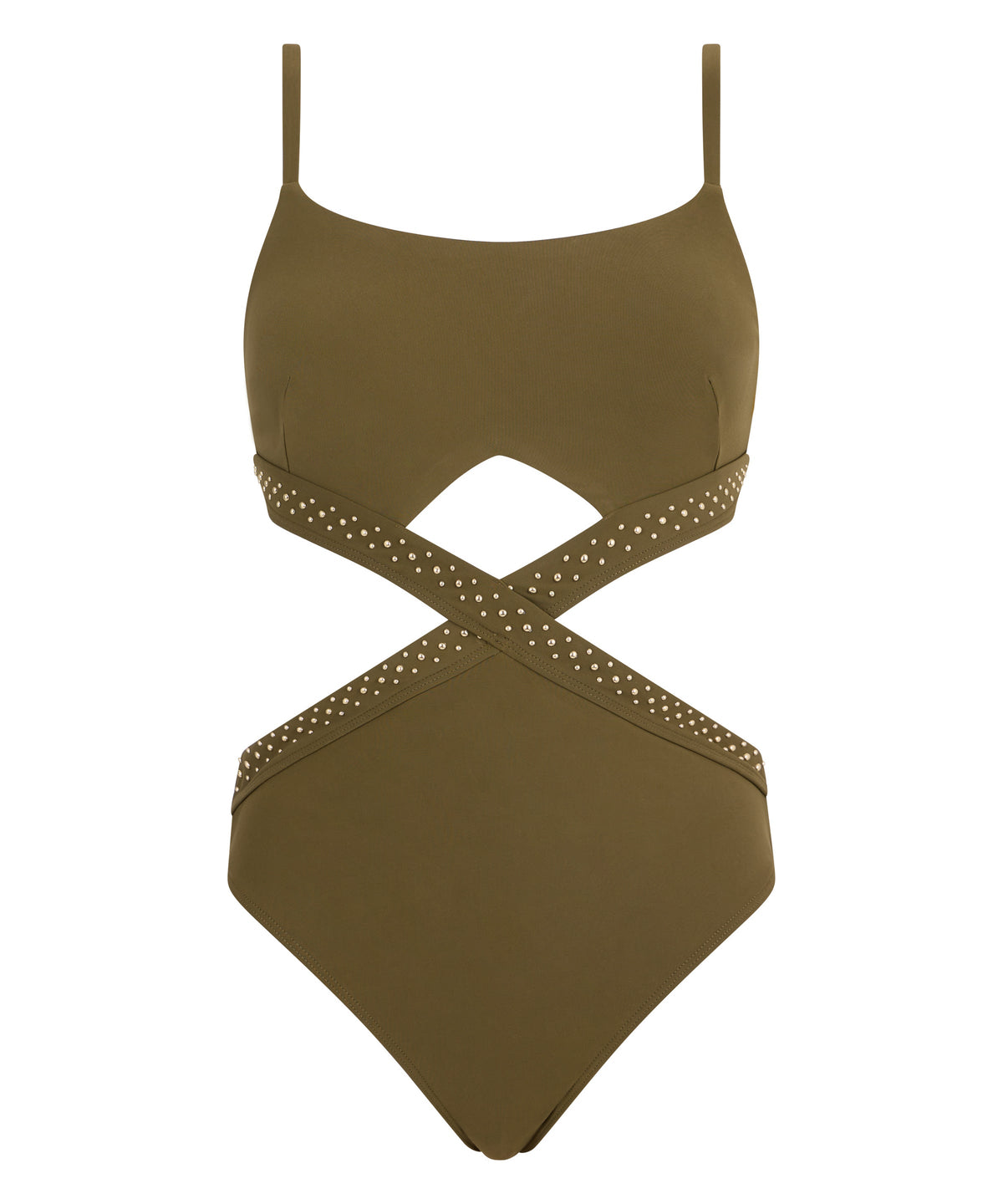 Summer Stars Trikini Khaki