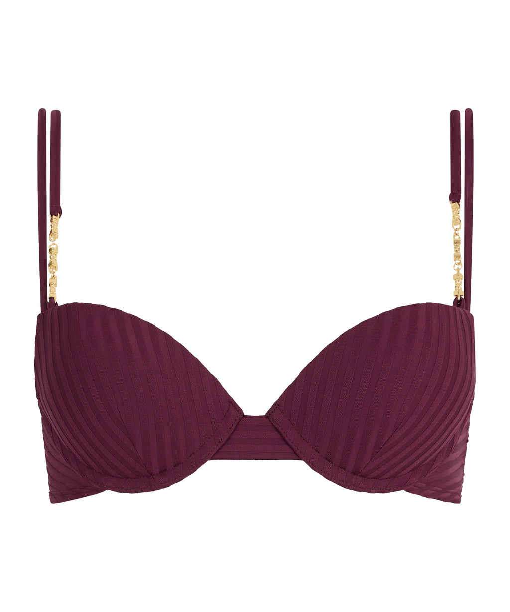 Sun Pop Bikini-Oberteil Push-up Cups Açaï