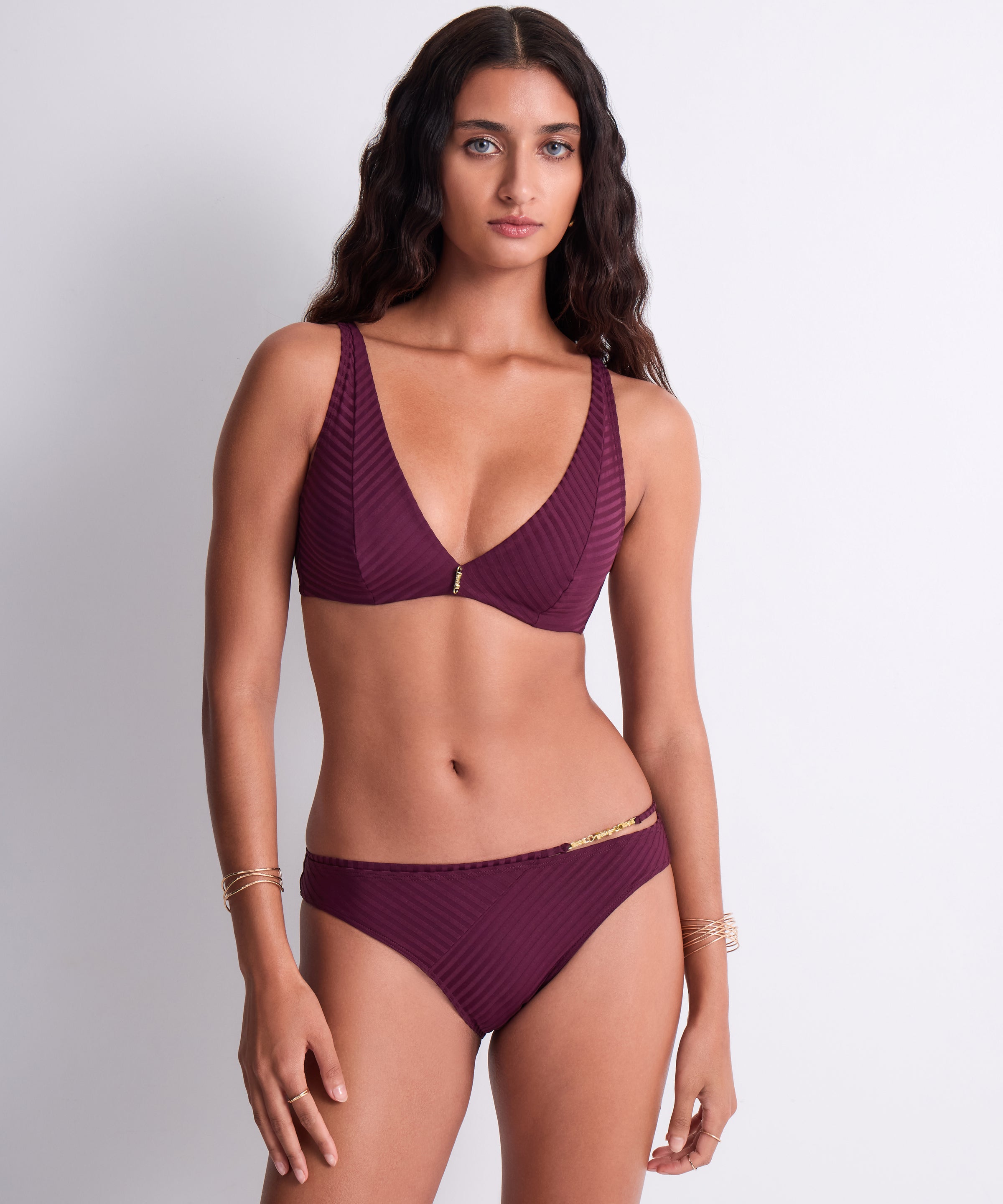 Sun Pop Bas de maillot de bain brésilien Açaï