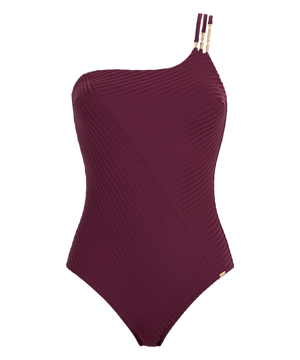 Sun Pop One-Piece Swimsuit Açaí