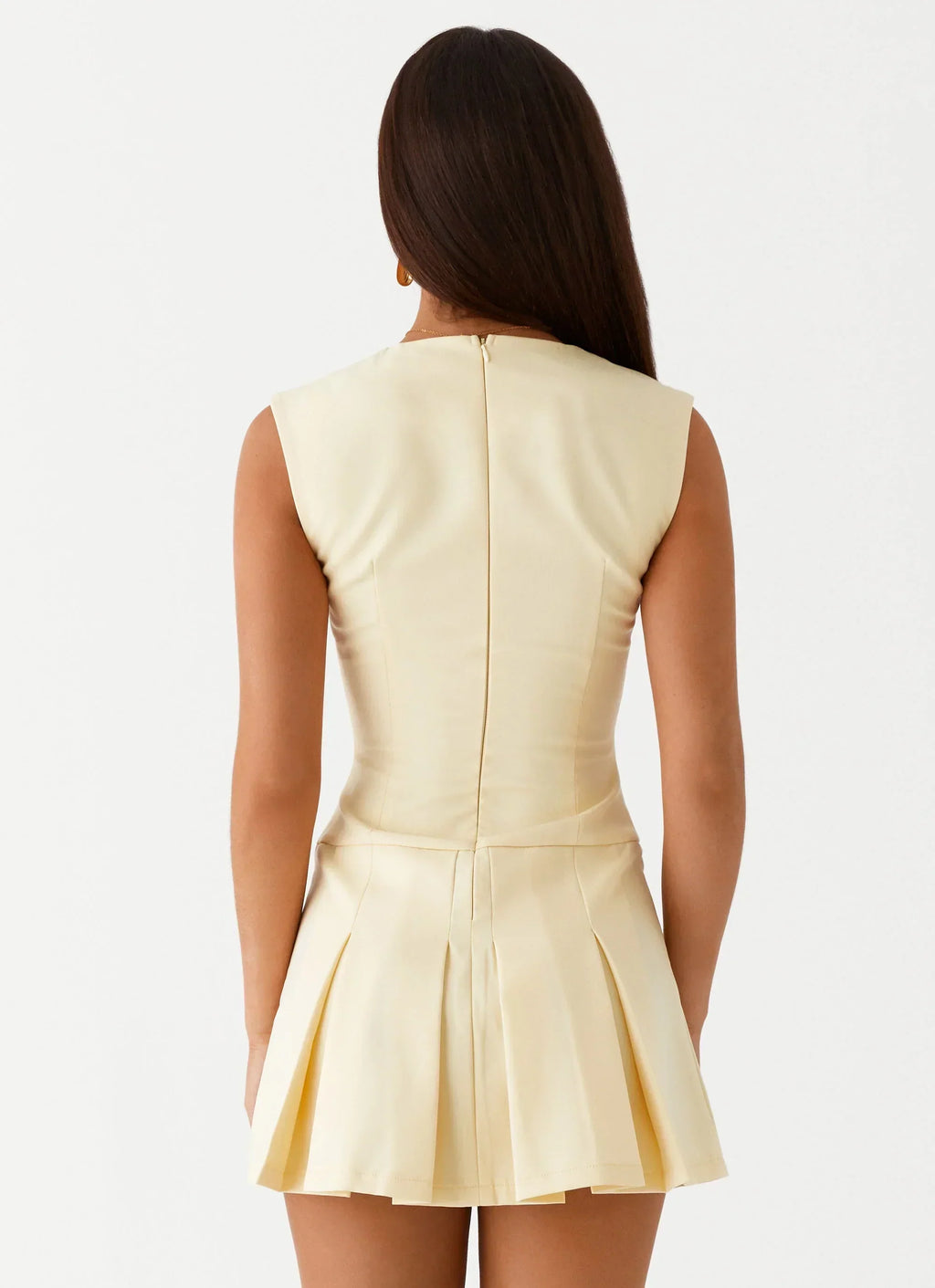 Cassia Minikleid - Gelb