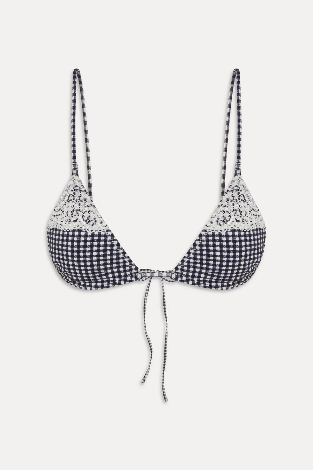 Elena Micro Cotton Bikini Top - Midnight Wishes