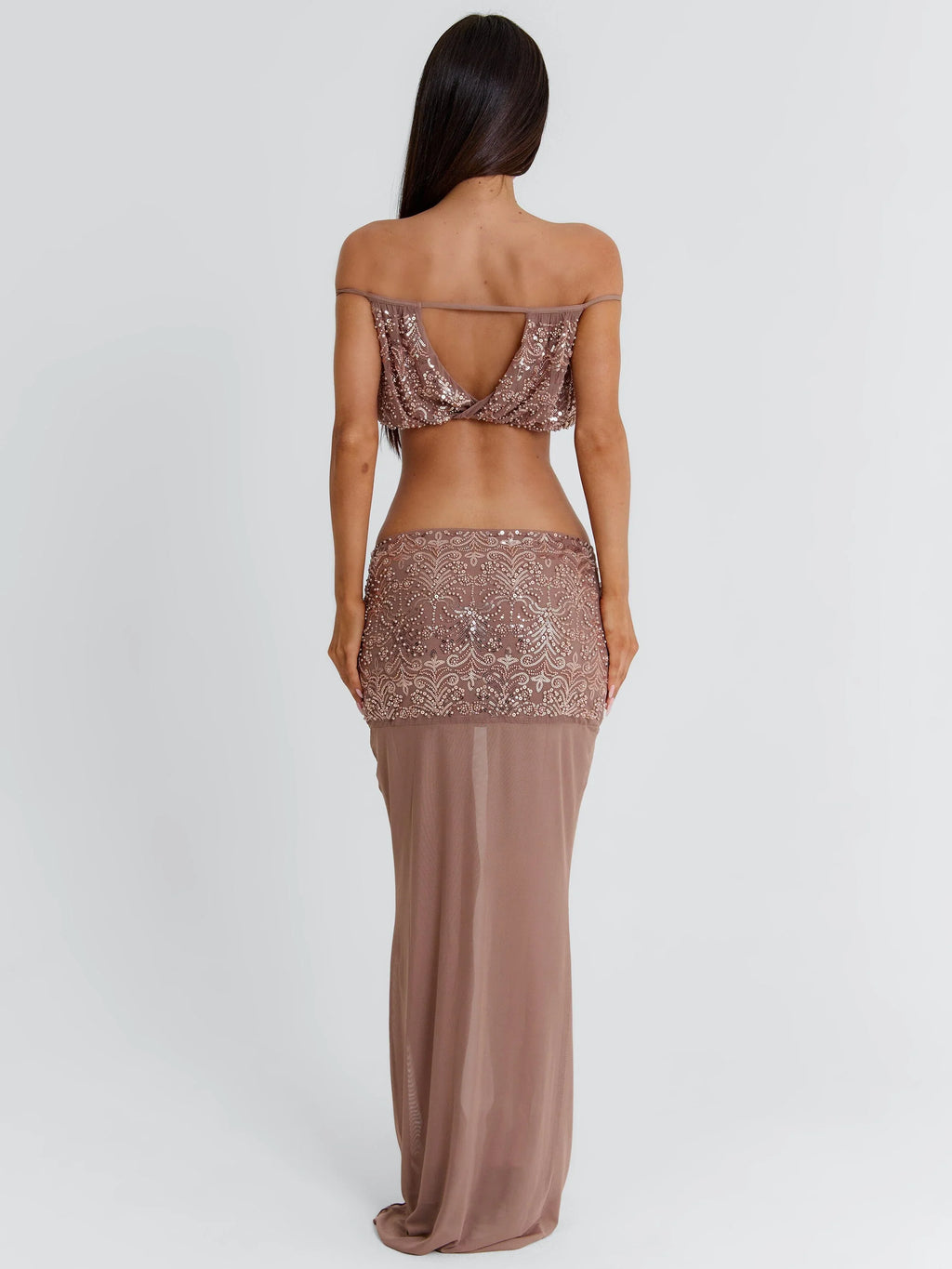 Patience Crop Top Taupe
