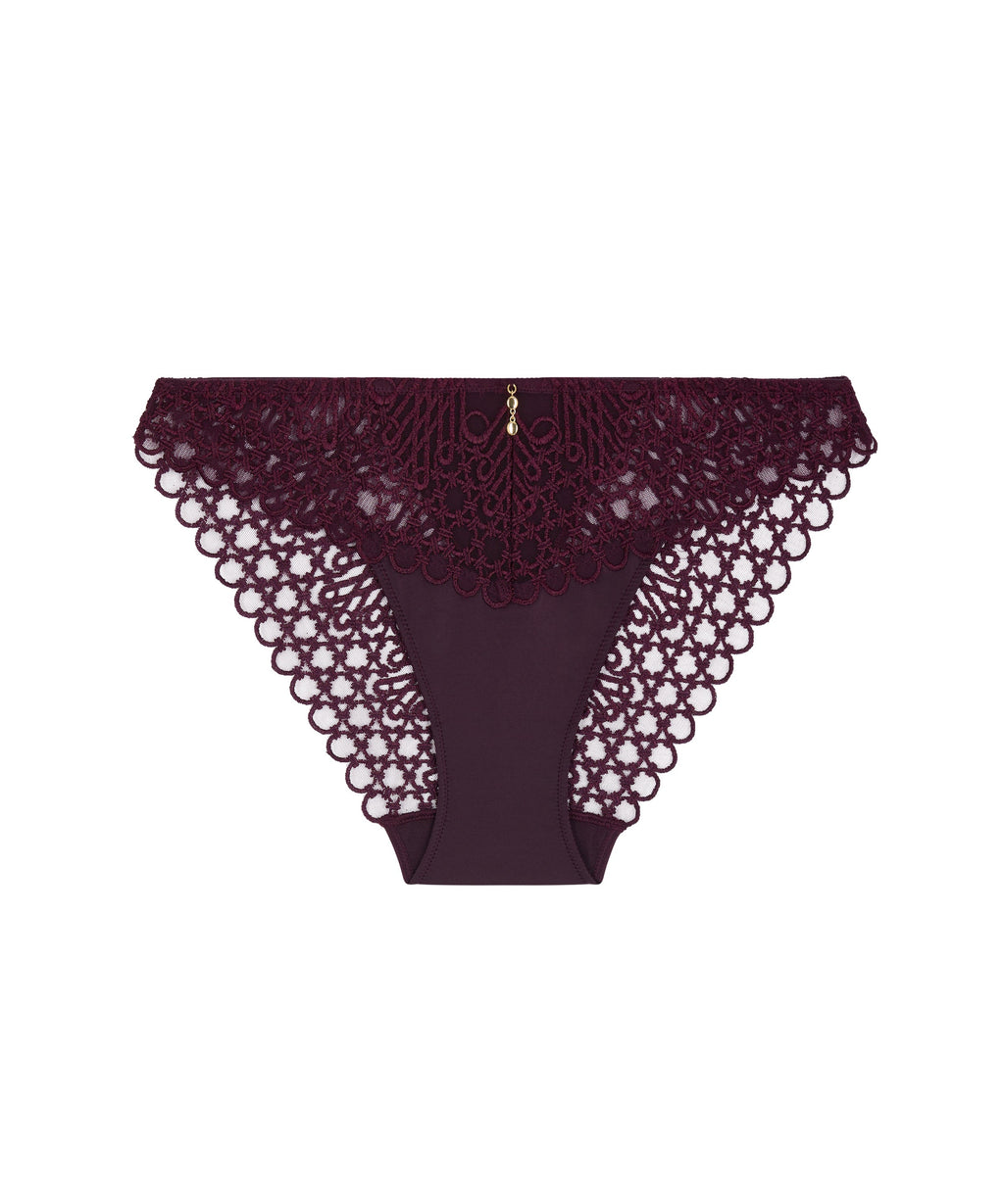 Éloge du Désir Italienische Höschen Deep Berry
