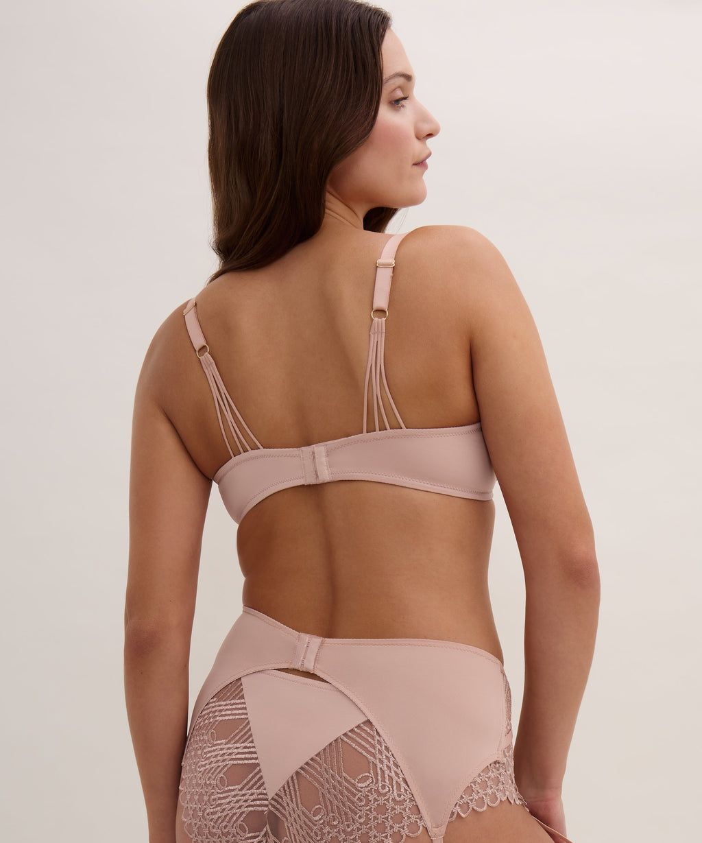 Éloge du Désir Strumpfbandhalter Misty Blush