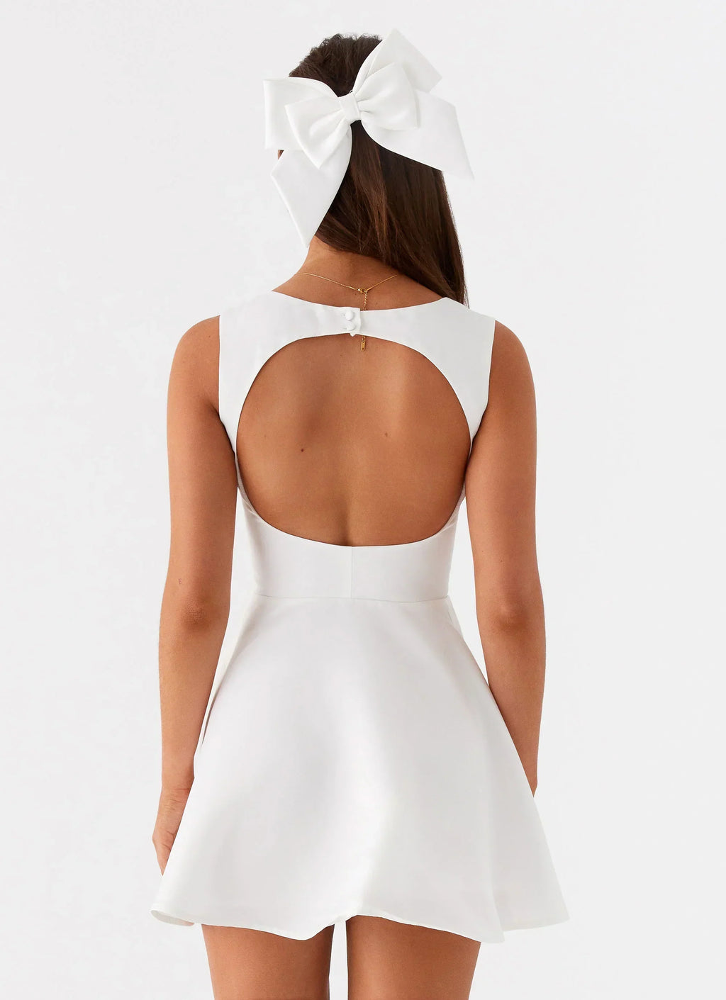 Candice Minikleid – Weiß