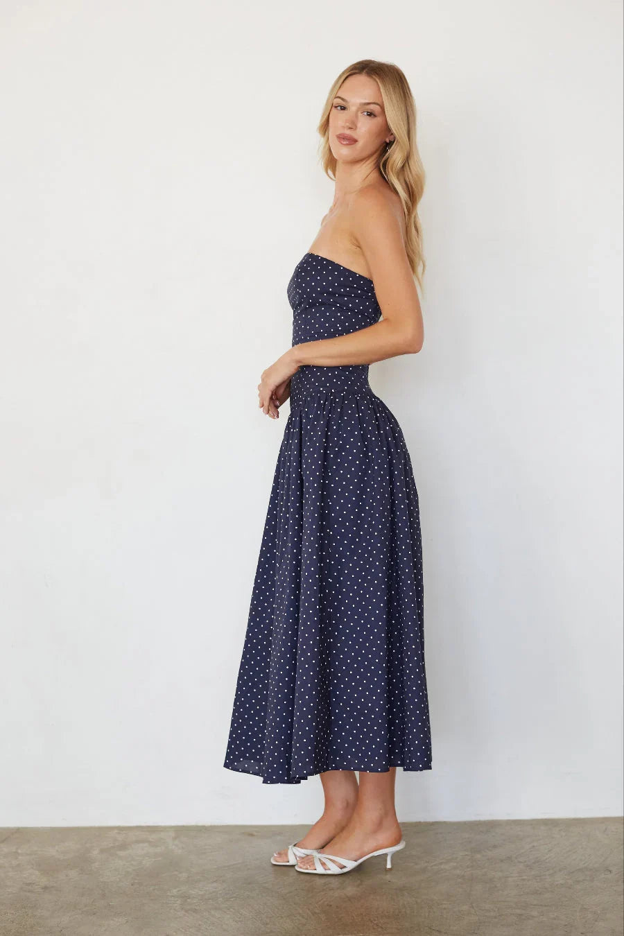 Joey Polka Dot Midikleid