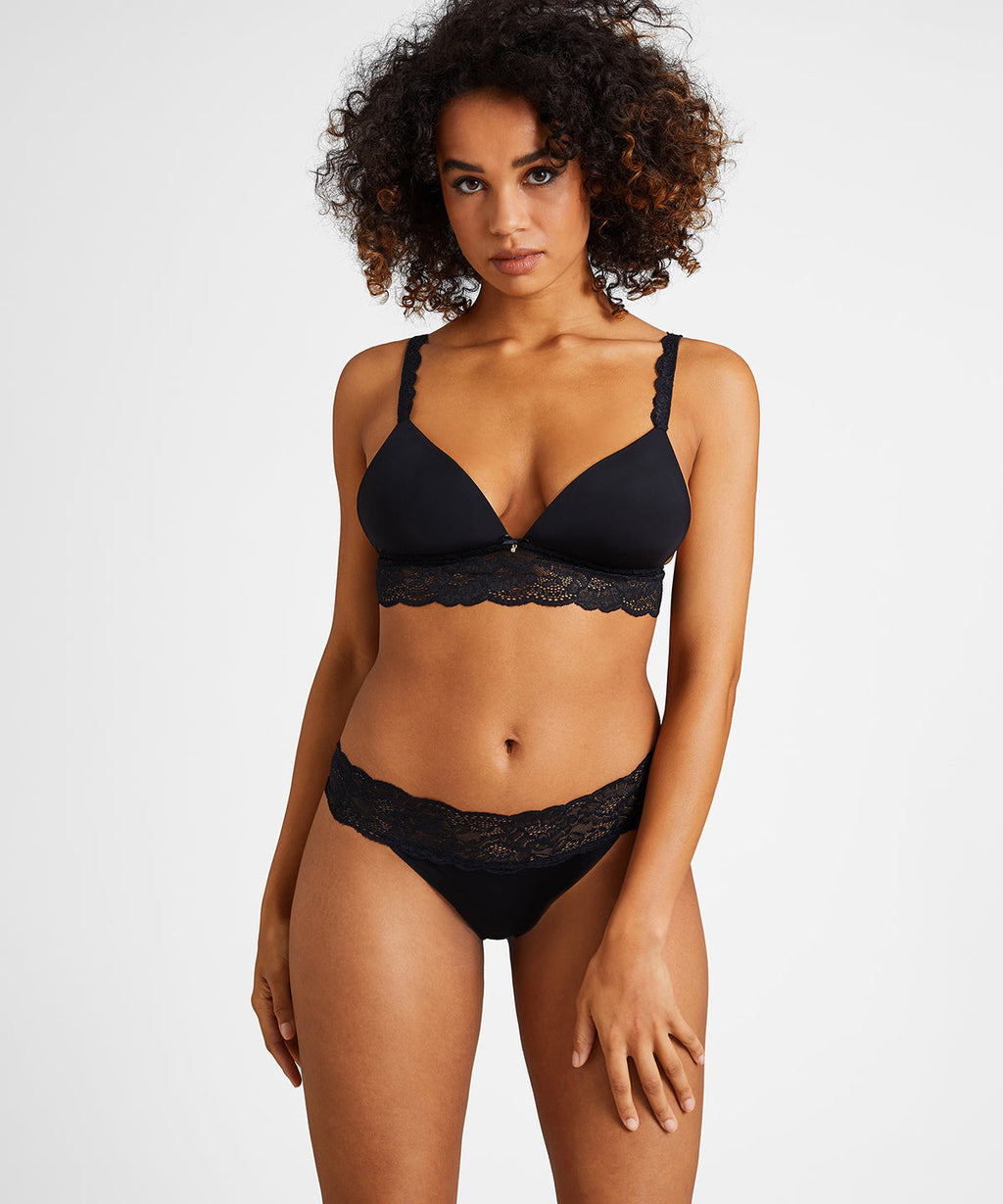 Sweetessence Brazilian Culotte, Black