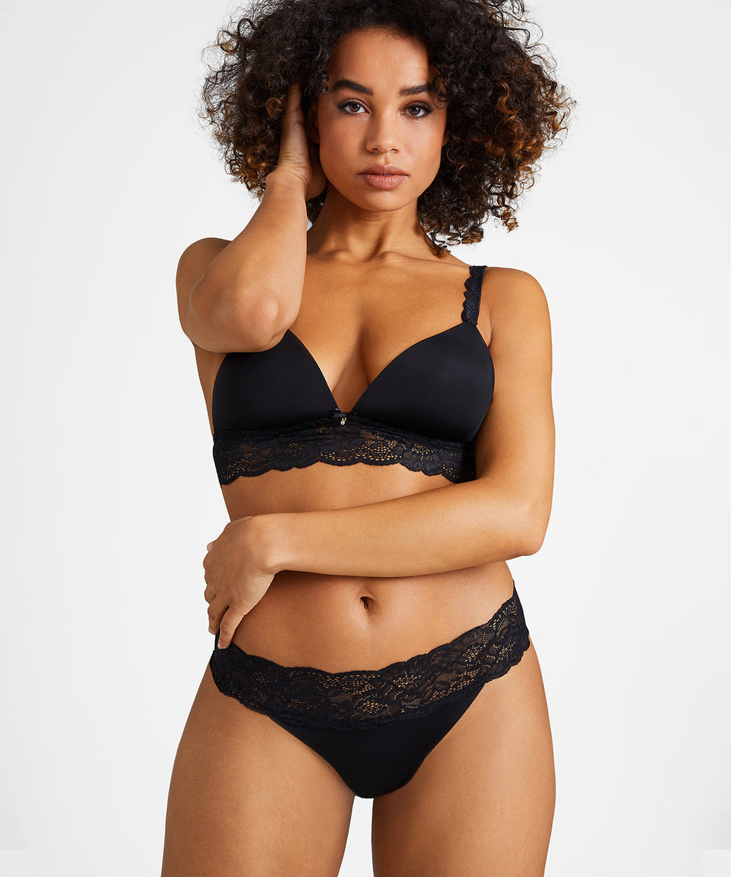 Sweetessence Brazilian Culotte, Black