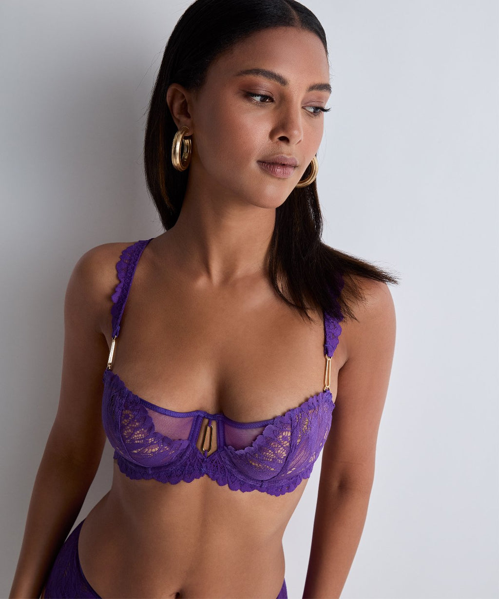 Flowermania Corbeille BH mit Bügeln Poison Purple