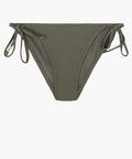 Beach Escape Bas de maillot de bain taille basse Kaki