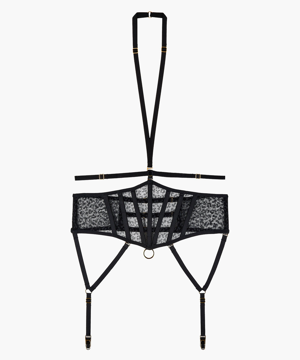 Boîte à Désir Corset Schwarz